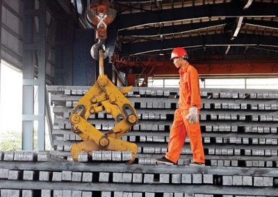 China is dumping steel on the global market