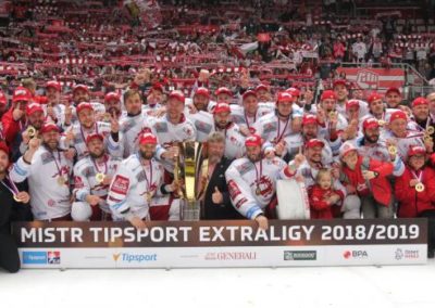 HC Oceláři Třinec získali titul mistrů republiky v ledním hokeji