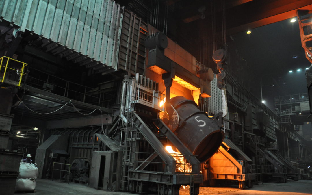 Globální produkce surové oceli za rok 2019 se oproti roku 2018 zvýšila o 3,4 %.